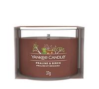 Yankee Candle Bougie votive garnie de praline et de bouleau