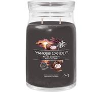 Yankee Candle - Bougie parfumée Signature Grande Black Coconut 567 g