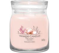 Yankee Candle Bougie parfumée Signature Pink Sands moyenne 368 g
