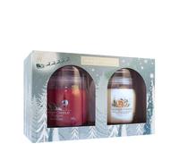 Yankee Candle Bright Lights coffret cadeau signature bougie moyenne 2 x 368 g