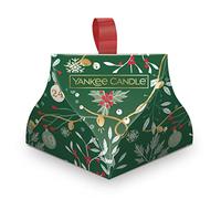 Yankee Candle, Coffret cadeau | 3 tartelettes parfumées dans une boîte décorative festive avec un nœud | Collection Countdown to Christmas