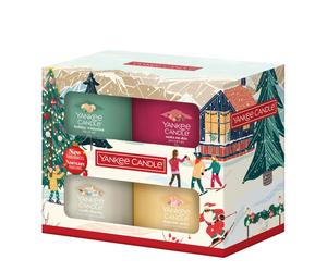 Yankee Candle - Collection Après-ski Coffret 4 Mini Bougies Votives