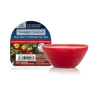 Yankee Candle fondants de cire | Couronne de pommes rouges | Jusqu'à 8 heures de parfum | 1 unité