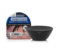Yankee Candle fondants de cire | Noix de coco noire | Jusqu'à 8 heures de parfum | 1 unité
