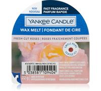 Yankee Candle – Fondants de cire – Roses fraîchement coupées – Jusqu'à 8 heures de parfum – 1 unité