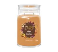 Yankee Candle Golden Pumpkin Signature Jar Bougie parfumée 567 g