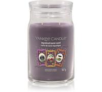 Yankee Candle MYSTICAL TAROT CARD Bougie parfumée dans un pot en verre (grand) ? Bougie signature « Halloween Collection 2025 » avec durée de combustion jusqu'à 90 heures