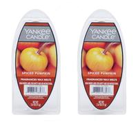 Yankee Candle Lot de 2 cires parfumées citrouille épicée