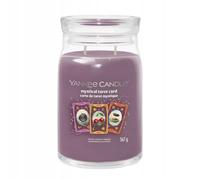 Yankee Candle MYSTICAL TAROT CARD Bougie parfumée dans un pot en verre (grand) ? Bougie signature « Halloween Collection 2025 » avec durée de combustion jusqu'à 90 heures