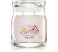 Bougie signature Yankee Candle Pink Cherry & Vanilla moyenne 368 g