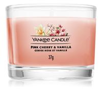 Yankee Candle Pink Cherry & Vanilla bougie votive glass 37 g