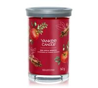 Yankee Candle Red Apple Wreath Signature Large Tumbler Bougie parfumée 567 g