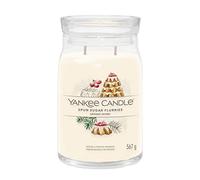 Yankee Candle Signature bougie parfumée Gâteaux Sucrés ; Grande bougie jarre longue durée ; Mélange de cires de soja