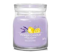 Yankee Candle Signature Candle Bougie parfumée | Bougie en pot moyenne avec double mèche | Mélange de cire de soja à combustion longue | Cadeau parfait pour femme