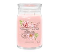 Yankee Candle Signature Candle Bougie parfumée | Grande bougie en pot avec double mèche | Mélange de cire de soja à combustion longue | Cadeau parfait pour femme