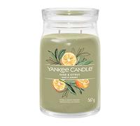 Yankee Candle Signature Candle Bougie parfumée | Grande bougie en pot avec double mèche | Mélange de cire de soja à combustion longue | Cadeau parfait pour femme