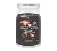 Yankee Candle Signature Candle - Grande bougie parfumée en pot avec double mèche - Mélange de cire de soja à combustion longue - Cadeau parfait pour femme (1701371E), Large Jar Candle