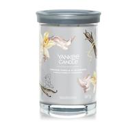Yankee Candle Smoked Vanilla & Cashmere Signature Large Tumbler Bougie parfumée 567 g
