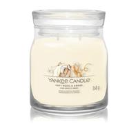 Yankee Candle Soft Wool & Amber Signature Bougie parfumée 368 g