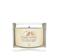 Yankee Candle Soft Wool & Amber Signature Bougie parfumée 37 g