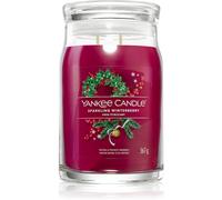 Yankee Candle Sparkling Winterberry bougie parfumée Signature 567 g