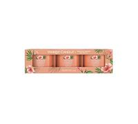 Yankee Candle Tropical Breeze Lot de 3 bougies votives remplies
