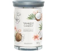 Yankee Candle Coconut Beach Signature Large Tumbler Bougie parfumée 567 g