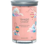 Yankee Candle Bougie parfumée Watercolour Skies – Tumbler grand 567 g, double mèche