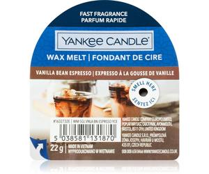 Yankee Candle Vanilla Bean Espresso tartelette en cire 22 g