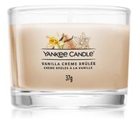 Yankee Candle Vanilla Crème Brûlée bougie votive glass 37 g