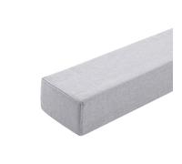 Yanman Coussin de tête de lit de qualité supérieure, remplissage d'espace de lit de taille personnalisée, support d'extension de matelas avec housse amovible, coussin traversin rectangulaire pour