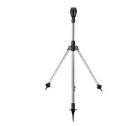 Yanmis Arroseur sur Trépied Rotatif à 360 Degrés, Système d'irrigation Automatique pour Jardin, Pelouse, Couverture Réglable de 30 à 360 °, Pulvérisation d'eau à Brume Douce, Support Robuste et