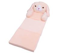 Yanmis Canapé Pliable pour Enfants, Chien Rose, Canapé-lit Ouvert Doux pour Enfants pour Les Tout-Petits, Chaise de en Tissu éponge Durable pour la Maison, l'hôtel, la Maternelle, Design