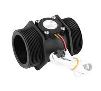Yanmis Capteur de Débit d'eau, DN50 G2 Débitmètre à Turbine 10-200L/min Compteur de Commutateur de Capteur de Hall de Débit d'eau pour Le Chauffe-Eau