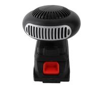 Yanmis Chauffage D'appoint sans Fil Compatible avec Batterie Makita 18V | Chauffage céramique PTC, 2 modes de température jusqu\'à 80°C, tête inclinable à 90°, fonctionnement silencieux, comprend