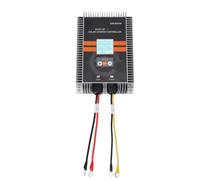 Yanmis Contrôleur de Charge Solaire MPPT 800 W Régulateur de Batterie LiFePO4 Robuste, Entrée 30 A, Sortie 15 A, écran LCD étanche IP65, Contrôleur de Panneau Solaire pour Système Domestique RV Hors