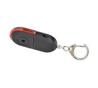 Yanmis Détecteur de alarme Anti-Perte sans Fil, avec Lumière LED, pour Localiser Facilement Les Clés, Les Portefeuilles et Plus de Couleur Verte, 5.3x3x1cm (Rouge)