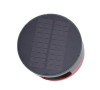 Yanmis Détecteur Solaire Extérieur avec Alarme, 13 Sons & Lumière Stroboscopique pour Jardin, Terrasse et Entrée