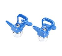 Yanmis Ensemble D'embouts de Pulvérisation de Peinture sans Air Atomisation Efficace pour Les Projets de Peinture Kit de Buses Réversibles avec Protections D'embout de Buse pour Les Projets de