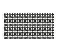 Yanmis Lot de 200 Disques Abrasifs à Crochet et Boucle de 12,7 Cm, Papier Abrasif Orbital en Carbure de Silicium à 8 Trous pour le Polissage du Bois et du Métal de Voiture, Tampons de Ponçage (600#
