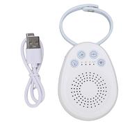 Yanmis Machine à Bruit Blanc pour bébé pour Dormir avec 20 Pistes Apaisantes, 4 Types de Sons, Aide au Sommeil Portable pour Nourrissons, Batterie Rechargeable, Minuterie 30/60/90 Minutes, (bleu