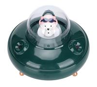 Yanmis Mini Humidificateur Mignon à Double Buse, Extrémités Gauche et Droite, Humidificateur à Brume Fraîche de 400 Ml pour Chambre de bébé, Bureau, Voyage, Voiture, de Bureau USB avec Lumière (GREEN)