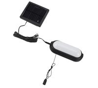 Yanmis Suspension Solaire avec Interrupteur à Cordon, 500mAh | Lampe solaire LED pour hangar, suspension solaire ABS pour Garage, Patio, poulailler, grange