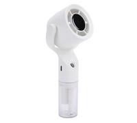 Yanmis Ventilateur de Brumisation Portatif Rechargeable par USB, Ventilateur de Brume Portable avec Réservoir d'eau, de Refroidissement à 3 Vitesses avec Tête Réglable pour les Voyages en Plein