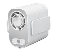 Yanmis Ventilateur de Taille Portable, Ventilateur Portable à Clipser avec 5 Vitesses (WHITE)