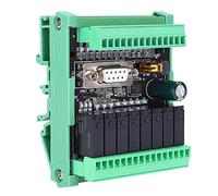 Yanmis WS2N-20MR-232 Module de Contrôleur Logique Programmable, 12 | Carte de commande industrielle PLC avec interface RS232, sortie relais 5A, charge 24VDC/220VAC, comptage à grande vitesse
