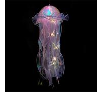 yanwuwa Lampe méduse à suspendre pour chambre d'enfant - Veilleuse sous la mer colorée - Décoration de fête - Lampe à suspendre pour adultes - Aquarium