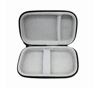yanwuwa Sac de rangement portable en EVA rigide pour 2 sacs de rangement avec doublure en velours pour voyage, maison, rangement portable pour voyage