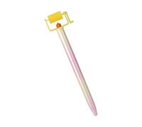 yanwuwa Stylo gel sur le thème du gril, prise en main ergonomique, pointe | Action torsadée avec prise en main confortable pour l'école, le bureau, l'écriture des étudiants et le journal quotidien