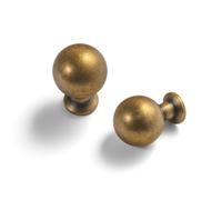 Yanxia Lot de 12 boutons d'armoire élégants en laiton antique - Matériel rétro et minimaliste pour une décoration élégante de la maison